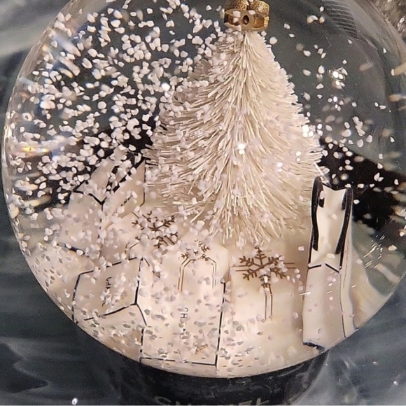 Chanel White Holiday Snow Globe - Picture 2 of 8